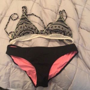 Different brands but sold separately or together.